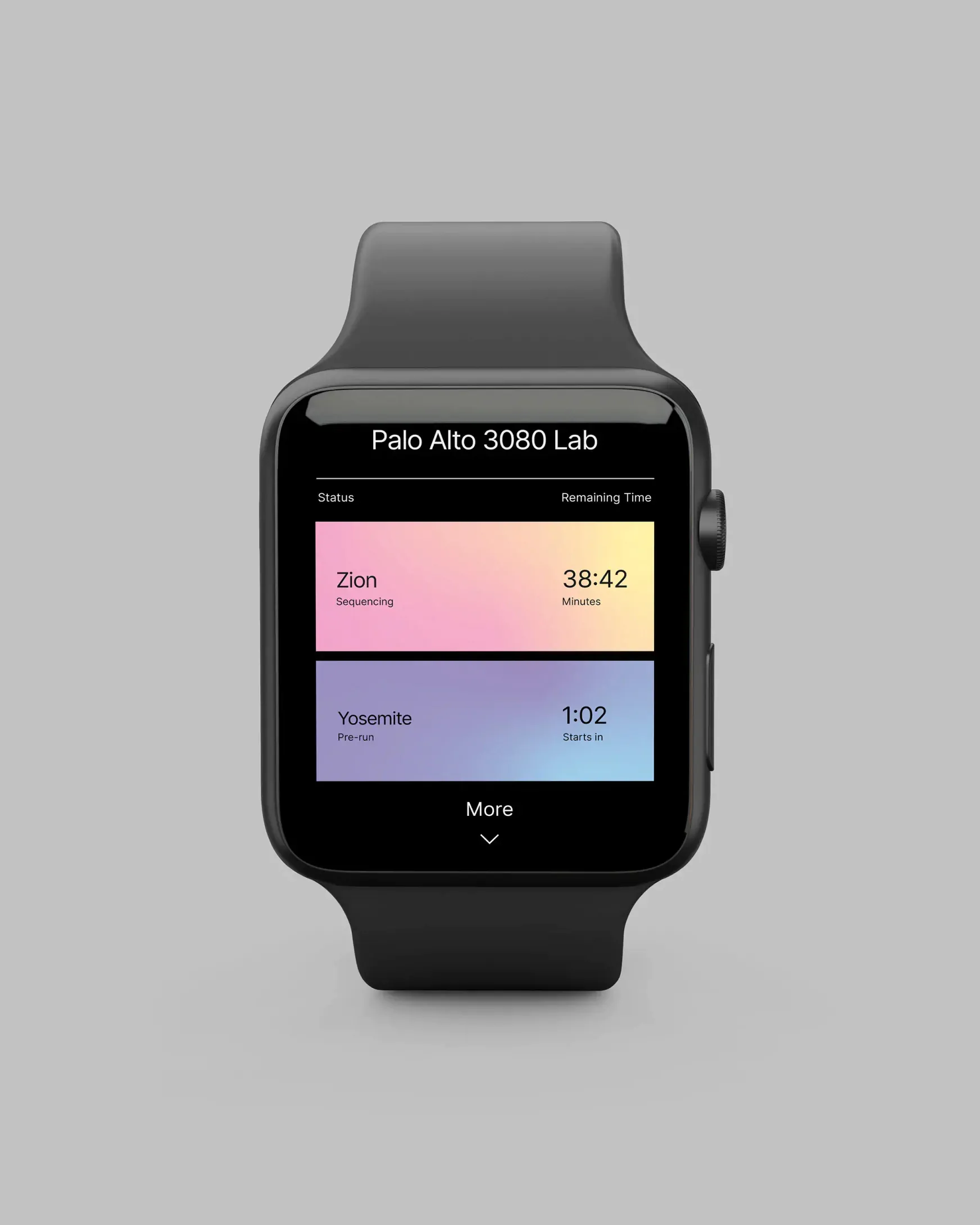 Illumina Nextseq 2000 Apple watch app