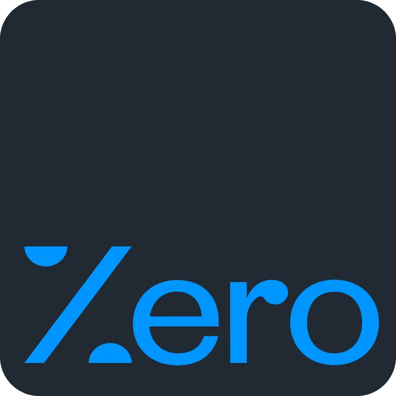 Mobile App with Project Zero logo type